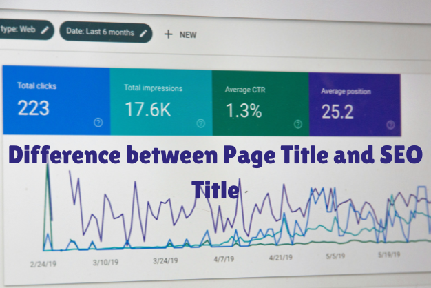 Difference between Page Title and SEO Title